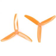 Gemfan Polycarbonate 3-Blade Propellers (2-Pack, Orange)