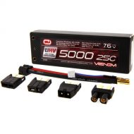 Venom Group 5,000mAh Hard-Case High-Voltage LiPo Battery with UNI Connector for RC Vehicles (7.6V)