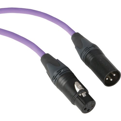  B&H Photo Video Performance Microphone Windscreen and XLR Cable ID Kit (Purple)