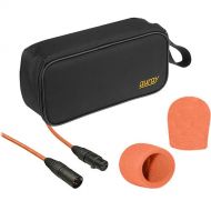 B&H Photo Video Performance Microphone Windscreen and XLR Cable ID Kit (Orange)