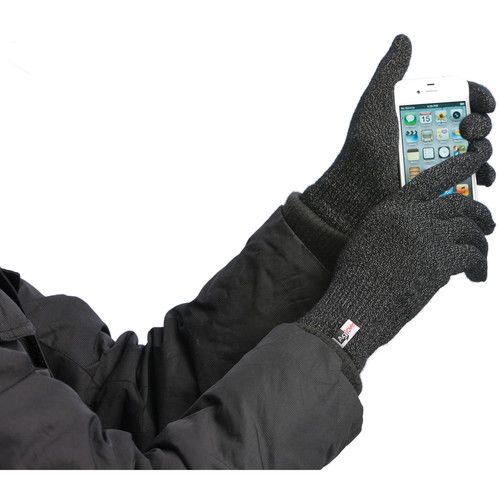  Agloves Sport Touchscreen Gloves (Medium/Large, Black)