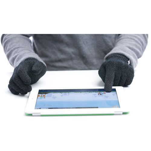  Agloves Sport Touchscreen Gloves (Medium/Large, Black)