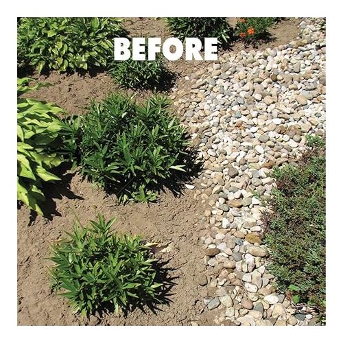  Einfeben Lawn Edging 5 m 100 x 14 cm Metal Flower Bed Border Galvanised Mowing Edge Flower Bed Edging Length 5 m Height 14 cm Palisade