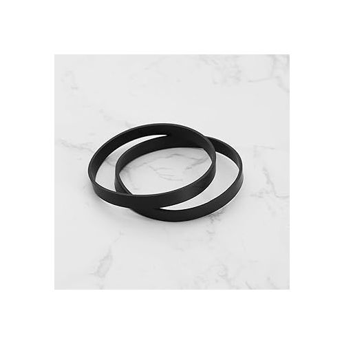  2 Pack Drive Belt Compatible with Bissell ProHeat Essential & DeepClean Carpet Cleaner 8852 1200R 1210 12108 88522 8852R 8852T 9585 88523 88524