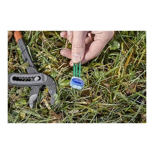  Gardena Repair Kit for Boundary Cable: Boundary Cable Repair Kit for All Gardena Robotic Lawnmowers, Includes Boundary Cable, Connector and Hook, Original Gardena Accessories, Black Grey