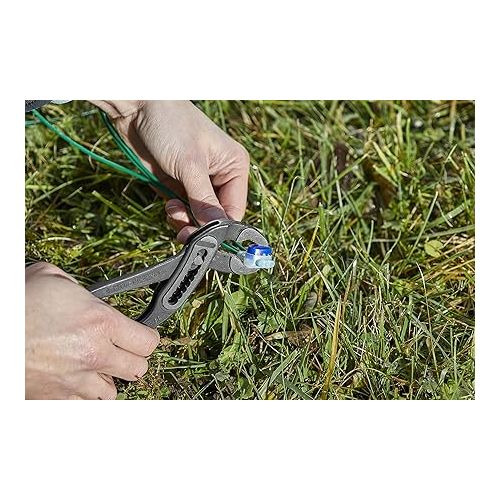  Gardena Repair Kit for Boundary Cable: Boundary Cable Repair Kit for All Gardena Robotic Lawnmowers, Includes Boundary Cable, Connector and Hook, Original Gardena Accessories, Black Grey