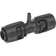 Gardena Micro-Drip System Reducing Tee - Practical T-Connector for Transition from 13mm Pipe to 4.6mm Pipe, Quick & Easy Connection Technology, Reusable (13204-20)