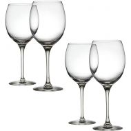 Alessi Mami XL Set of 4 Vasos Vino Blanco Vidrio Cristalino