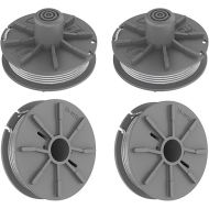 MUFUSHAN 4 Pack Grass Trimmer Replacement Spool, Strimmer Line Compatible with Gardena 05307-20 Easycut 400 ComfortCut450 SmallCut 300 Art, No. 8846, 8847, 8848, 9805, 9806, 9807, 9808 and 9809