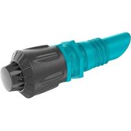 Gardena Micro-Drip-System Spray Nozzle 360 Degrees: All-Round 360 Degree Spray Head, Adjustable and Water-Saving Irrigation, Coverage, Spray Range Approx. 3 m (13322-20), Modern, Anthracite, Turquoise