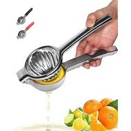 Extra Large Lemon Squeezer Stainless Steel XXL High Performance Manual Manual Lime Squeezer for Oranges, Lemons & Limes