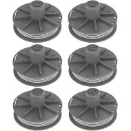 Spool for Gardena 5307-20 String Trimmer Line for Easycut 400 Item 8846, EasyCut 400/25 Item 9807, ComfortCut450 Item 8847 String Trimmer Spool Line Replacement Pack of 6