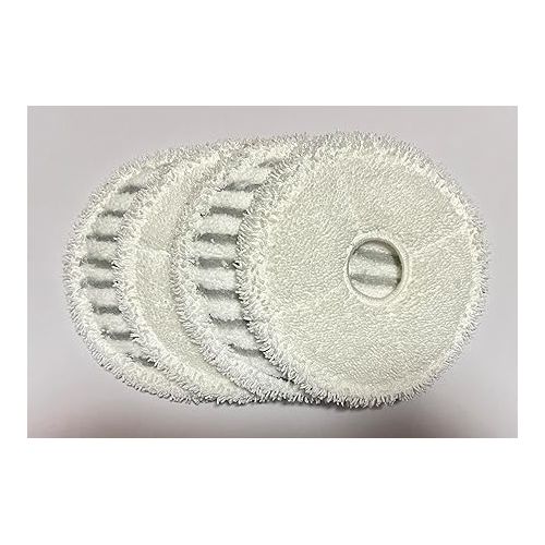  EVKLN Pack of 4 Mop Pads for Bissell SpinWave + Vac All-in-One Powered Spin 3764 and 37643