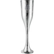 MichaelNoll Champagne Cooler on Stand, Wine Cooler, Bottle Cooler, Drinks Cooler, Aluminium Metal Silver Party - Cooler for Sparkling Wine, Wine and Champagne - XXL 90 cm