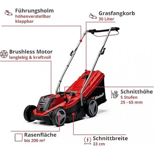  Einhell Cordless Lawnmower