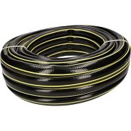 KOTARBAU® Garden Hose 1 Inch 20 m 4-Ply Reinforced Black Yellow Professional for Watering Plants