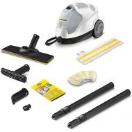 Karcher SC 4 EasyFix Steam Cleaner, Steam Pressure: 3.5 bar, Heating Time: 4 Min., Power: 2,000 W, Surface coverage: 100 m², 2-tank system: 0.5 L + 0.8 L with EasyFix Floor Cleaning Kit, Nozzles and