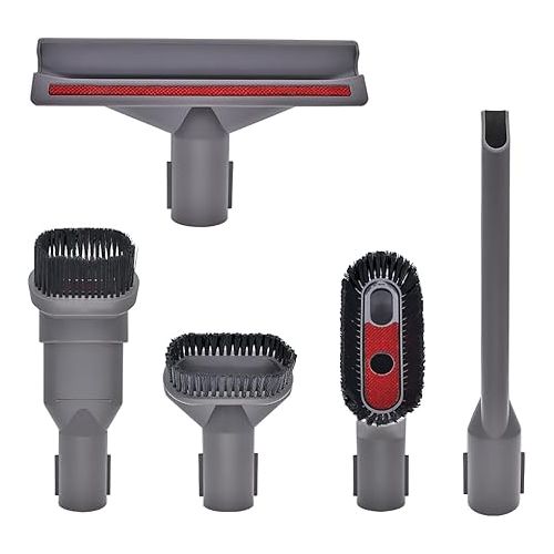  Premium Universal Nozzle and Accessory Set Compatible with Dyson Vacuum Cleaner V8, V10, SV10, V11, SV11, V15, Gen5 Detect. All-in-One Solution for a Pristine Home and Vehicle Interior