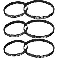 Set of 3 203-6688 and 203-6804 belts compatible with Bissell ProHeat 2X vacuum cleaner belt