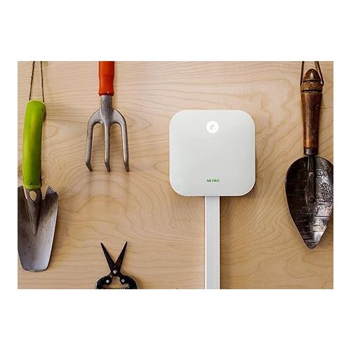  Netro Smart-Sprinkler-Controller, Wireless-LAN, Wetter Aware, Remote Access, 6 Zone, Kompatibel mit Alexa