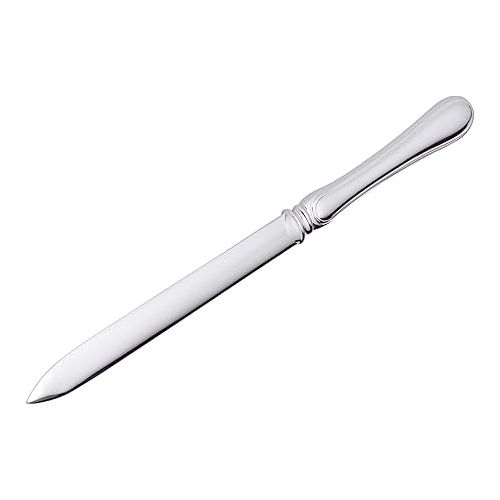  EDZARD Letter Opener Thread (Length 19 cm) Elegant Silver-Plated Letter Knife