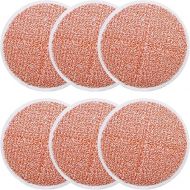 6 Pack Spinwave Mop Pads Replacement Kit Compatible with Bissell Spinwave 2124 2039 Series: Heavy Scouring Pads