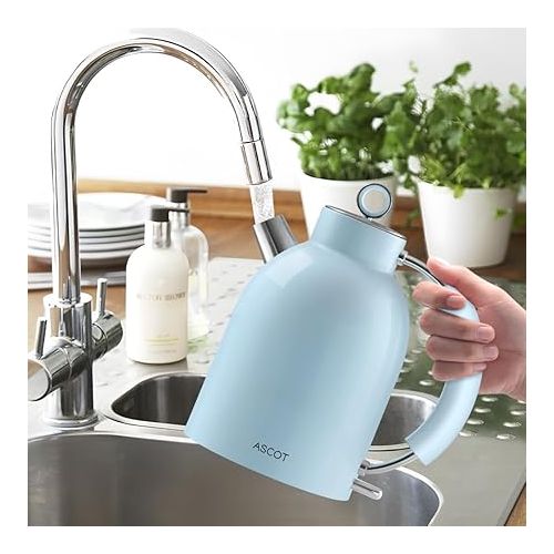  Ascot Stainless Steel Electric Kettle, 2200 W Quiet, Fast Kettle