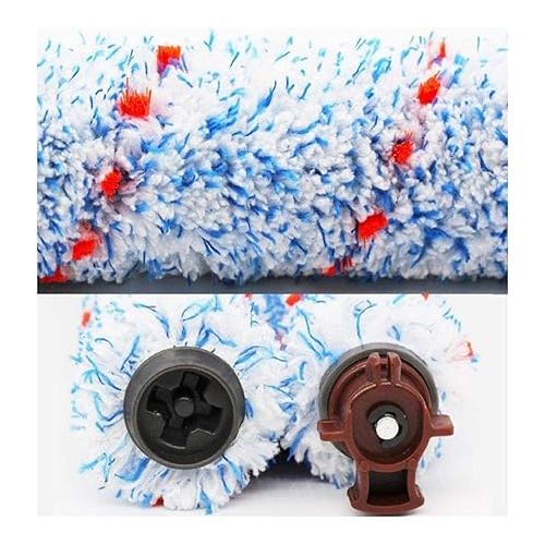  Accessory for Bissell Crosswave 3-in-1, 1 Multi-Purpose Main Brush+1 Pet Rolling Brush+1 Carpet Brush+1 Floor Brush+2 Filters for Bissell CrossWave 1866 1785 2052 1713 2225 Vacuum Cleaner