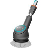 Gardena Plate Brush Attachment for AquaBrush: Cleaning Attachment and Extension for Battery-Powered Multi Cleaner (14840, 14841, 14842), Gentle Wet Cleaning of Sensitive Surfaces, Accessories
