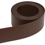 Einfeben Lawn Edging Mowing Edge Brown 10 m Lawn Edging Garden Lawn Edging Tape Plastic for Flower Beds Garden Paths Lawn Border Weather-Resistant