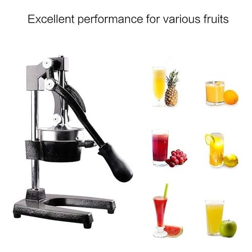  FOBUY Juicer Stainless Steel High-Quality Citrus Juicer with Lever Hand Juicer