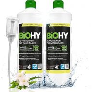 BIOHY Carpet cleaner for washing vacuum cleaner (2 x 1 litre) + doser | suitable for all washing vacuum cleaners | removes stains and dirt effortlessly | cleaning and care in just one step