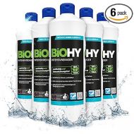 BiOHY Intensive Cleaner Universal (6 x 1 Litre), Highly Effective Industrial Cleaner, Ideal for Pressure Washers, Joint Cleaner, Organic Concentrate for Tiles and Wooden Floors, Extra Strong and