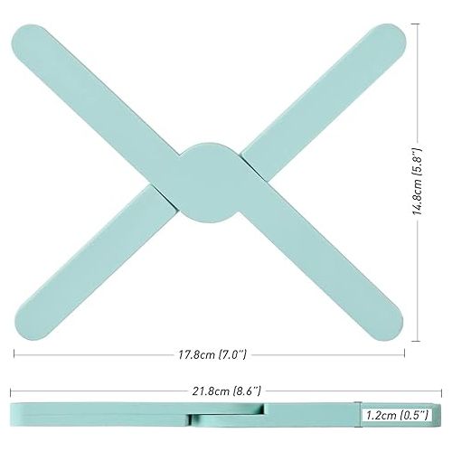  4 Pack Collapsible Silicone Trivet Eco-Friendly Expandable Hot Pad Cross Design