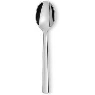 Alessi REB09/7 Ovale Teeloffel, Edelstahl, Silber, 14 x 4.5 x 2 cm, 6-Einheiten