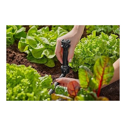  Gardena Micro-Drip-System Installation Tool: Accessories for the Automatic Irrigation System, Tool for Mounting and Punching Holes in 13 mm Installation Pipes (13313-20), Black