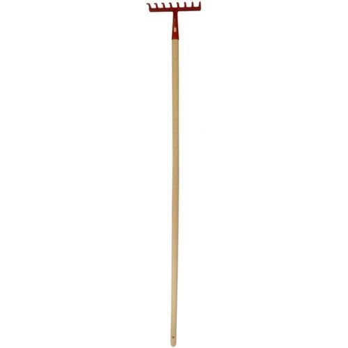  SHW-FIRE Professional Garden Set - Garden Rake and Hoe with Heart Leaf for Gardening