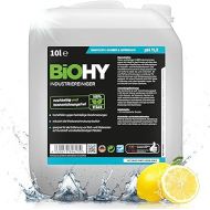 BiOHY Industrial Cleaner (10 Litre Canister) | Non-Foaming Workshop Cleaner | Dirt Breaker Against Grease & Oils | Ideal for Metal, Plastic, Glass, Tools | for Waterproof Surfaces