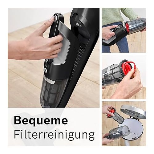  Bosch BCH3P210 Flexxo 2 in 1 Cordless and Handheld Vacuum Cleaner (Accessories on the Unit, 21.6V)