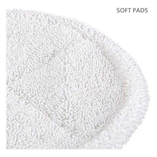  KEEPOW Mop Pads Bissell Spinwave Soft-Pads, 2 Soft Pads + 2 Scrubby Pads + 2 Heavy Scrub Pads 6 Stuck