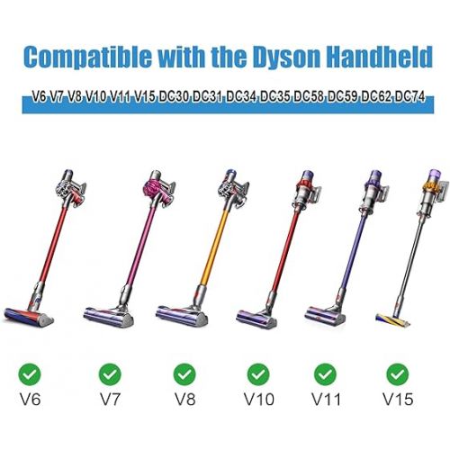  Foho Stand Compatible with Dyson Gen5 V15s V15 V12 Slim V11 V10 V8 V7 V6, Bracket, Floor Stand, Accessory Holder, Store and Organise, No Drilling