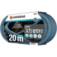 Gardena Liano Xtreme 18480-20 3/4 Inch 20 m Set: Extremely Robust Textile Fabric Garden Hose with PVC Inner Hose, Lightweight, Weather-Resistant