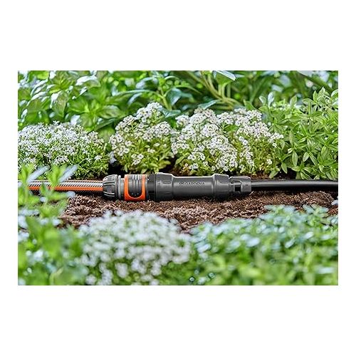  Gardena Micro-Drip-System Basic Device 1000: Starting Block for Automatic Irrigation System, Reduces Pressure and Filters Water, Easy Connection Technology (13333-20)