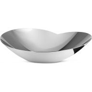 Alessi Menschliche Sammlung Salatschussel, Edelstahl, Silber, 12 x 23.5 x 33.5 cm