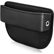 Car Seat Gap Storage Box Made of PU Leather | Car Organiser Centre Console | Suitable for Most Vehicles | 28 x 29 cm