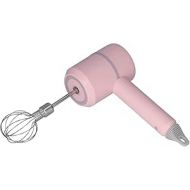 Electric Hand Mixer, Wireless Hand Mixer, High-Performance Mixer, Kitchen Mixer, Hand Mixer with 3 Speed Levels, Portable Mixer, Hand Mixer, USB Rechargeable (Pink)
