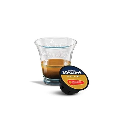  Caffe Borbone Coffee Gold Blend 90 capsules (6 packs of 15) - Compatible with Nescafe®* Dolce Gusto®* Machines