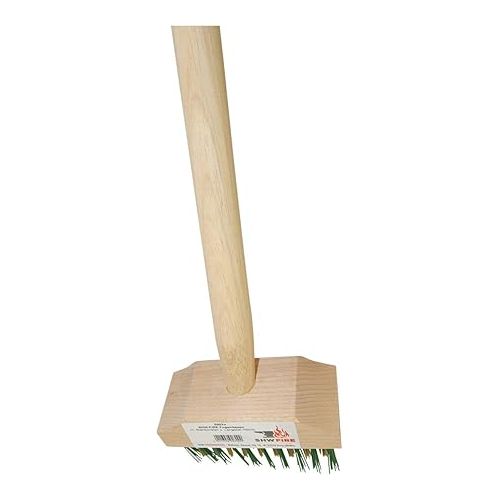  SHW-FIRE Weed Remover Made of High-Quality Steel - Joint Brush with Steel Bristles, 150 cm Handle