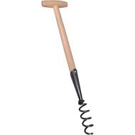 SHW-FIRE Dandelion Puller - Carbon Steel Weed Puller with High Quality Wooden Handle Practical T Handle - Easy Removal of Weeds