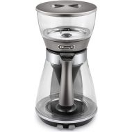 De'Longhi Clessidra ICM 17210 Filterkaffeemaschine, Zubereitung nach ECBC Standards und klassischem Schwallbruhverfahren, Thermostat fur perfekte Temperatur, bis zu 10 Tassen, 1,25 Liter, Silber